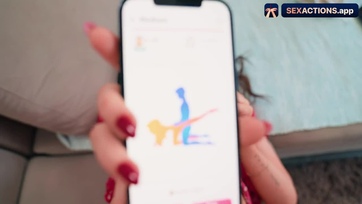 Betermelte a keménytökű hapsija összes spermiumát miután az mindegyik szögből megkúrta Thumb